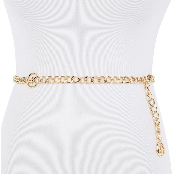 Michael Kors logo chain belt - Picture 1 of 4